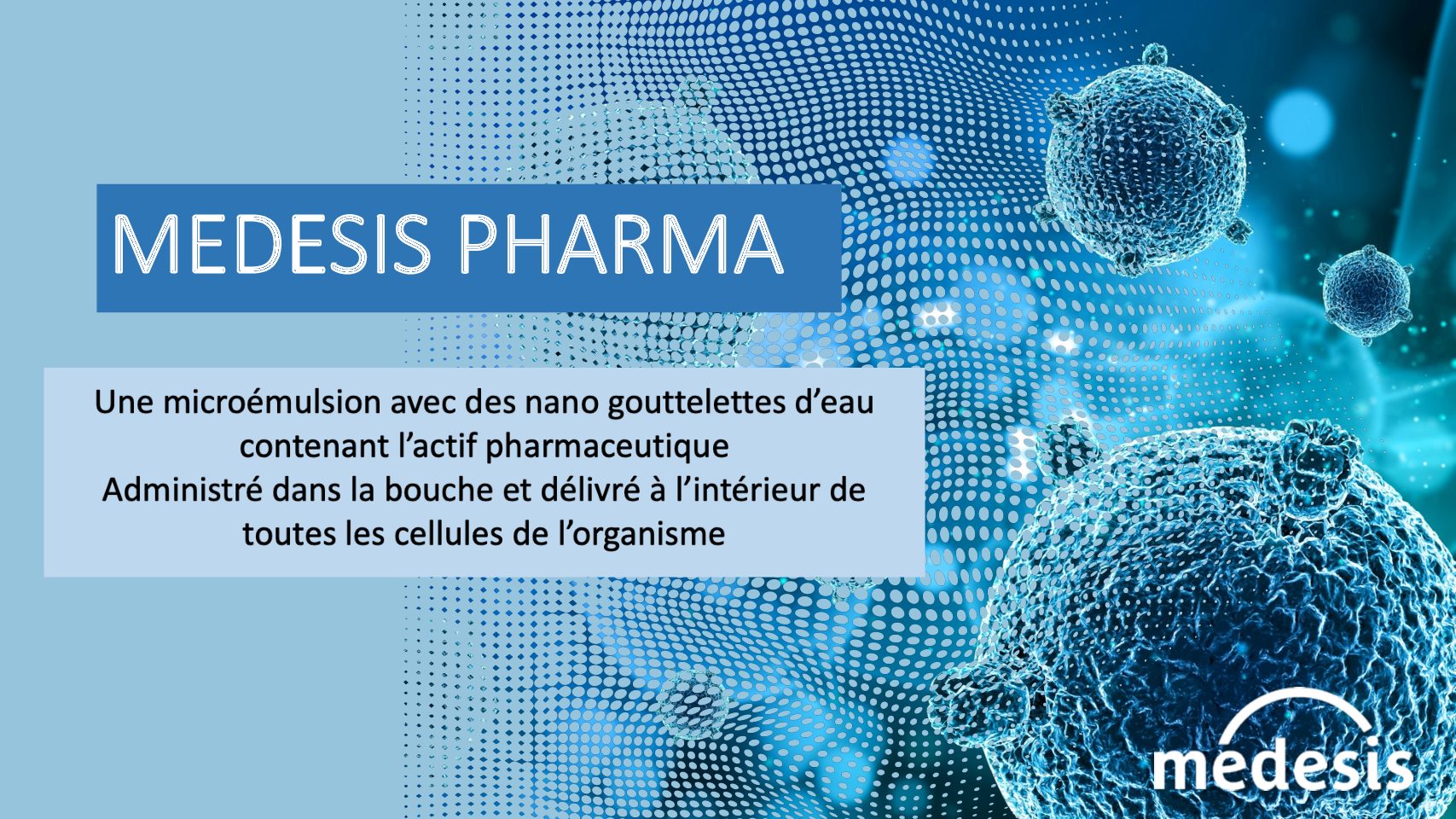 Medesis Pharma développe un futur médicament pour la prévention et le traitement des formes graves du COVID-19 : le NanoManganese®